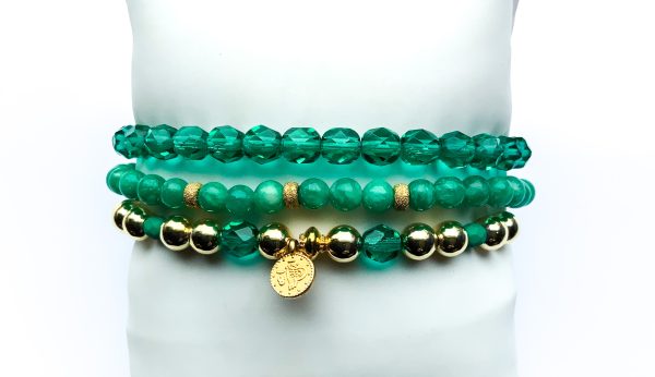 Armbanden Set Emerald