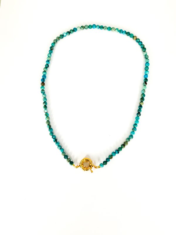 Ketting Blue Crazy Agaat