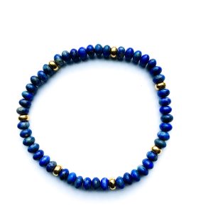 Armband Lapis Lazuli Gold