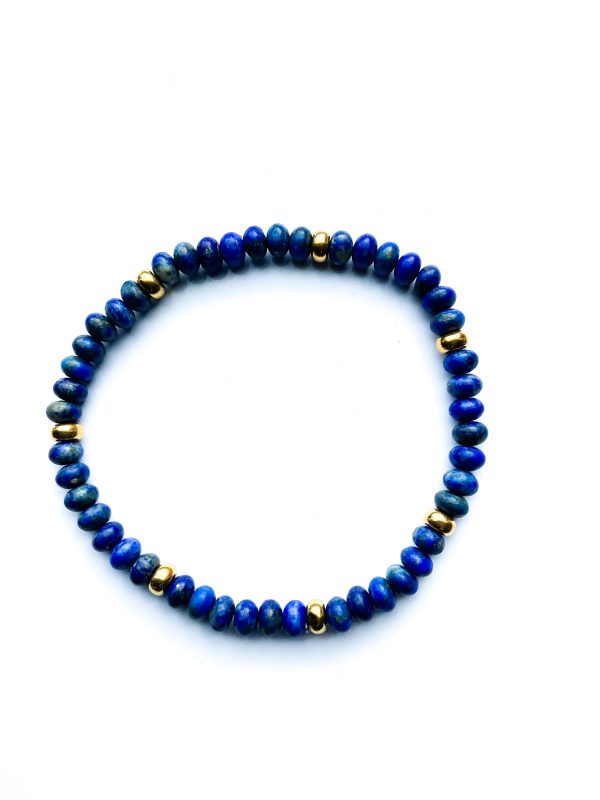 Armband Lapis Lazuli Gold