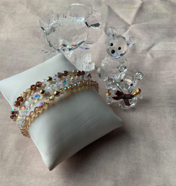 Swarovski armband smoked topaz