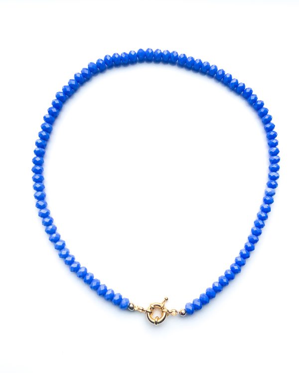 Ketting Facet Kobalt