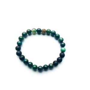 Armband Moss Agate