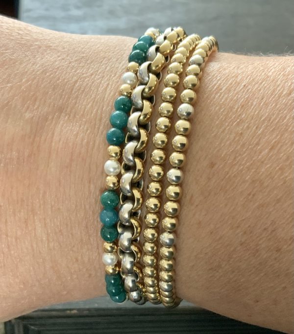 Armband Emerald Pearl