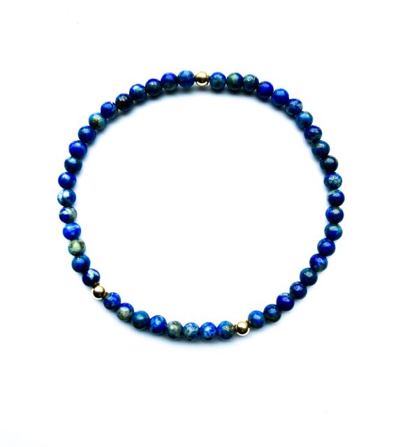 Armband Lapis Lazuli Goldfilled