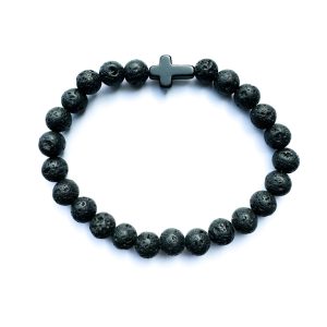 Armband Black Lava Mannensieraden