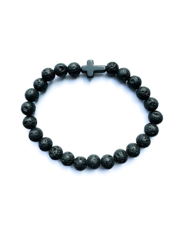 Armband Black Lava Mannensieraden