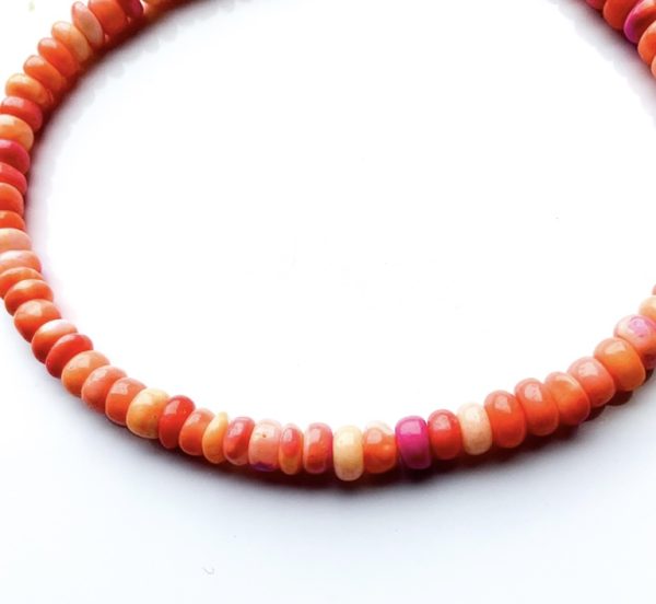 Armband Oranje Opaal