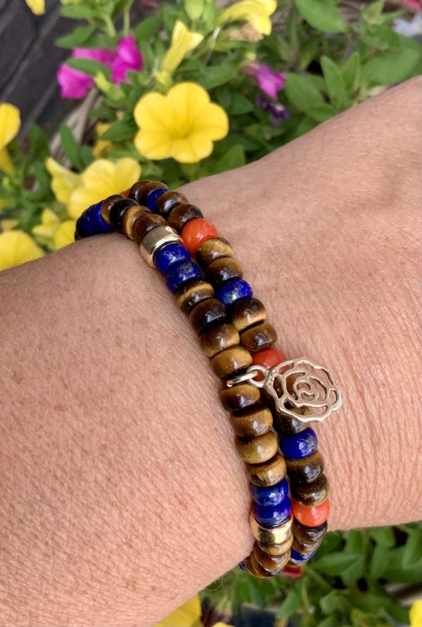 SieradenbyMari Koraal sieraden gouden armband