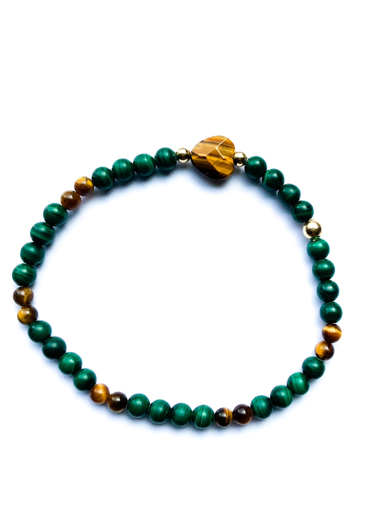 Beschermend armband Krachtarmband malachiet