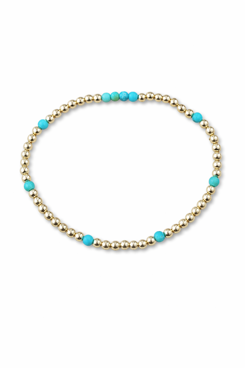 Turkoois armband Blauwe armband