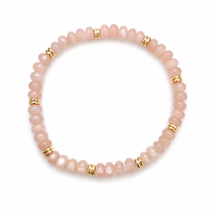 Maansteen armbanden op maat gemaakt goldilled